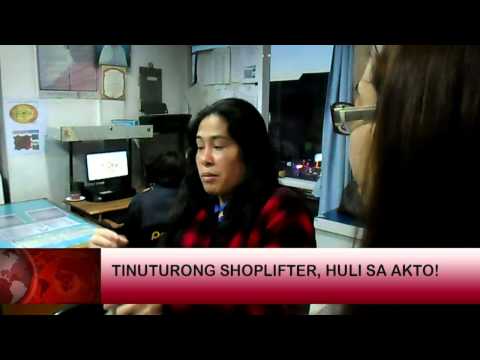 Tinuturong Shoplifter, Huli sa Akto!