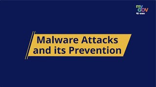 Prevention Of Malware Attacks | Cyber Security Awareness