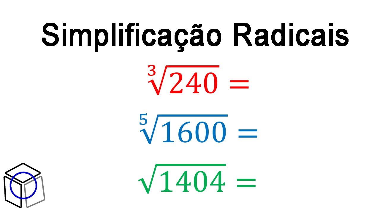 Simplificação de raízes quadradas de frações, Matemática