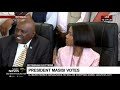 Botswana Elections  | President Masisi votes