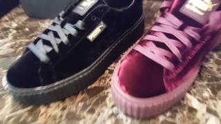 puma creepers real vs fake