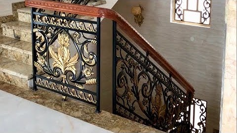 Cầu thang đẹp | Cổng nhôm đúc TCN | Thiết kế, sản xuất theo yêu cầu.