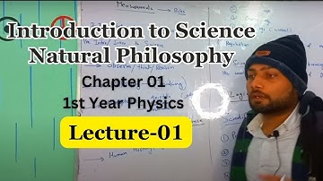 Introduction to Science - Physical Sciences | What is natural Philosophy