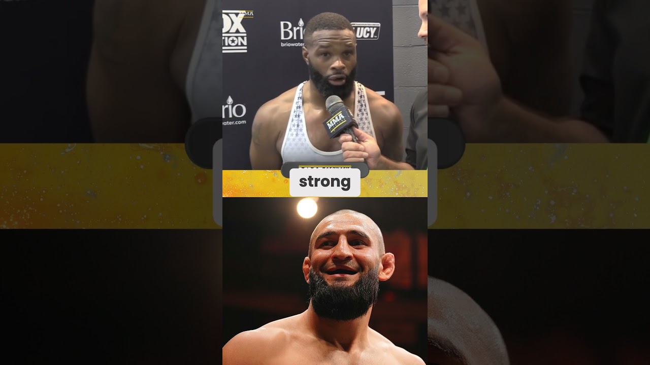 Tyron Woodley REACTS to Khamzat Chimaev RAF Moscow matchup after RAF 12 win - MMA Fighting