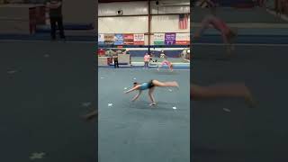 Round-off Double Back Handsprings #tumbling #doubleback #shorts #gymnastics #edgeathletics