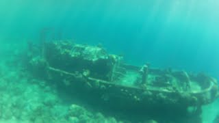 Sunken TugBoat  - Urban Exploration - URBEX - Abandoned Boat / Ship - Curaçao 2016