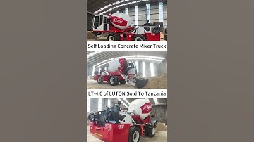 LUTON Self Loading Mixer Trucks
