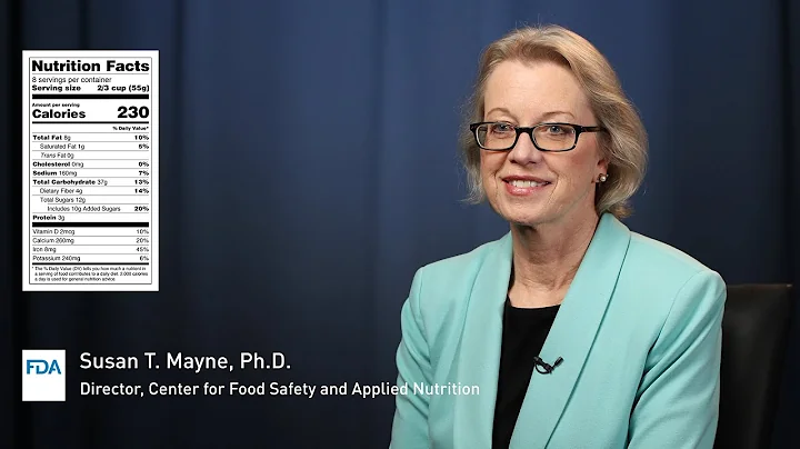 The New Nutrition Facts Label: Q&A With FDA's Susa...