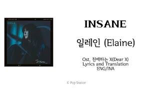 Mixsengsubsubindo Insane By  elaine Ost Xdear X