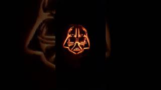 Darth Vader from pumpkin