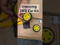 Unboxing 2WD Car kit | RC Car kit #hashincludeelectronics #shorts