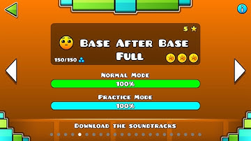 "Base After Base Full" by traso56 (All Coins) - Geometry Dash