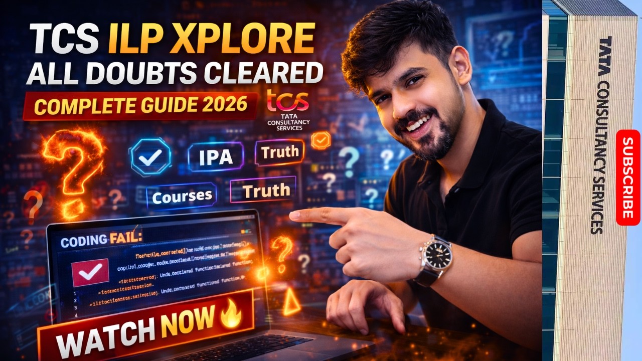 tcs xplore python basics handson question 2 - youtube... TCS ILP Xplore All Doubts Cleared 🔥 Complete Guide 2026 | IPA, Courses ...