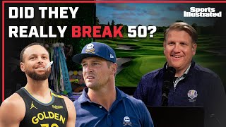 Bryson DeChambeau’s INSANE YouTube Run: Breaking 50 with Steph Curry and Playing with Kevin Hart