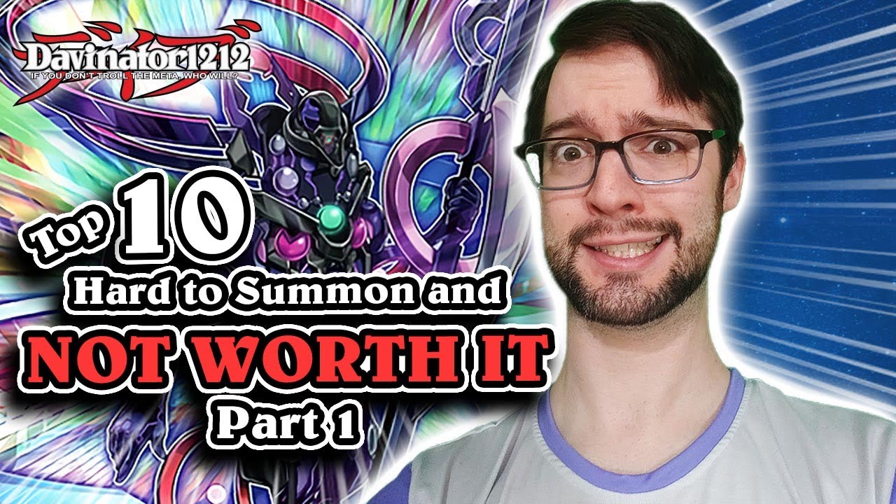 Top 10 HARDEST To Summon Monsters in YuGiOh 106 YouTube