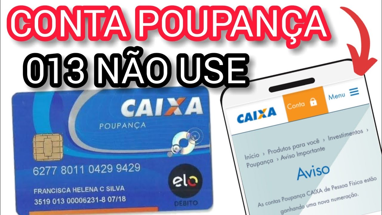 Qual a diferença entre a Conta Fácil e Poupança Fácil Caixa?