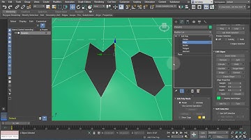 3ds Max Tutorial: Edit Poly, Edges