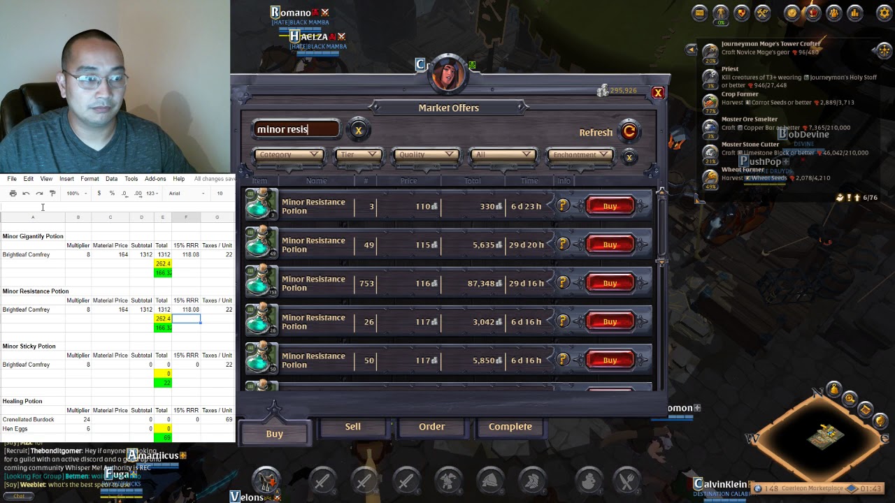 Albion Online Auction House Snapshot EP4 YouTube