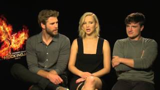 Jennifer Lawrence, Josh Hutcherson &amp; Liam Hemsworth - &#39;The Hunger Games: Mockingjay, Part 2&#39;
