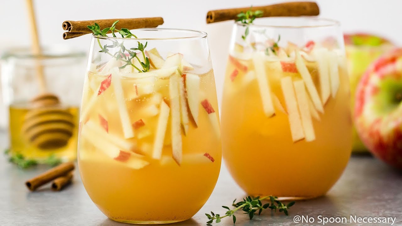 Apple & Gin Autumn Cocktail - No Spoon Necessary