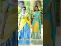 yashmi gowda vs tejeshwini gowda in same dresses 🥻 #love #
