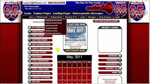 Izigg Training Video 2: How To Set Up Your 65Leads Capture Page System For Success