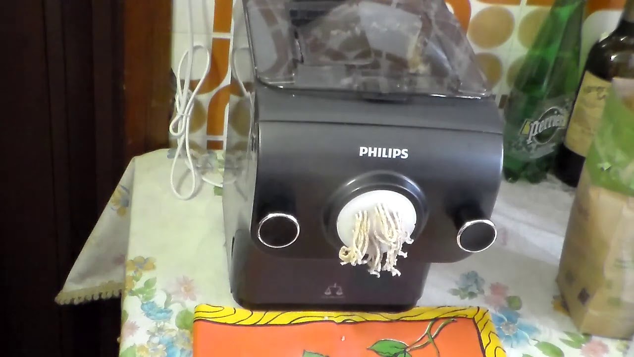 Philips Pasta Maker Spaghetti integrali YouTube