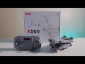 SYMA X500 Foldable GPS Drone : Unboxing & Let's Play!