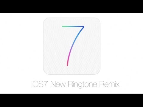 iPhoneの新しい着信音　iPhone iOS 7 the new ringtones REMIX