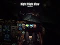 Night Flight View #airbus #aircraft #pilot