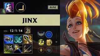 (Bung) Jinx ADC vs KaiSa (WLG Vzz) - EUW Challenger Patch 26.15