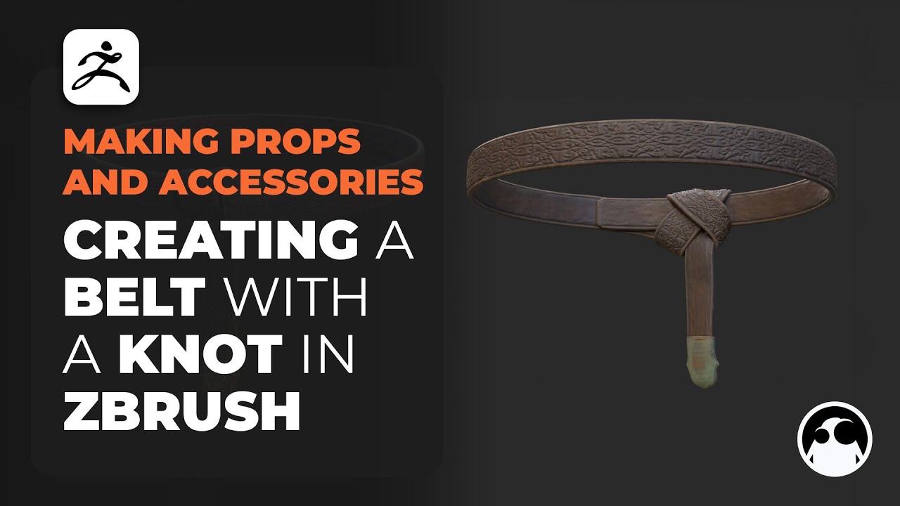 creating belts in zbrush