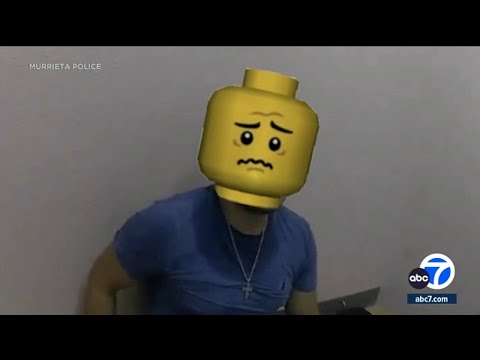 Why this SoCal police department uses LEGO heads to block suspects' faces in social media posts
