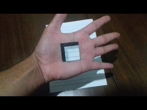 COMO DESENHAR UM BURACO 3D NA SUA MÃO - APRENDA PASSO A PASSO MUITO SIMPLES E FACIL