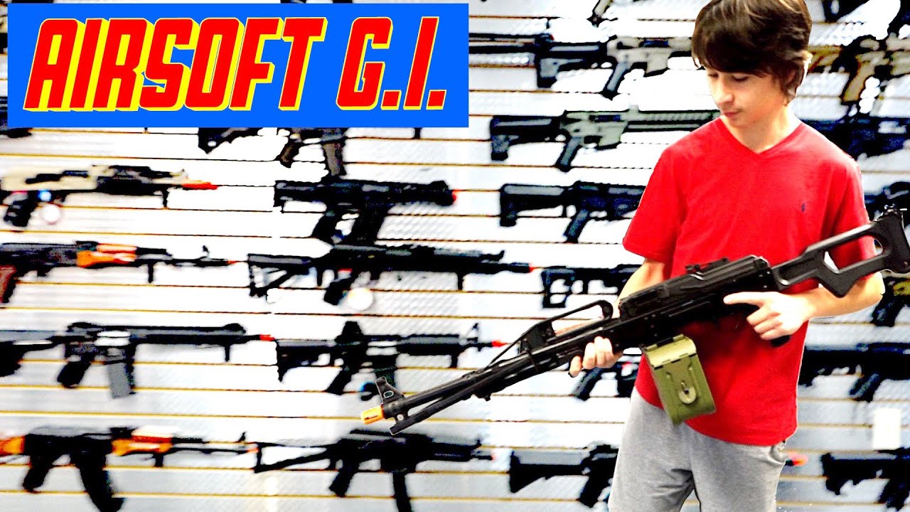 Airsoft Competition and Store Tour at AIRSOFT GI WHO WILL WIN? YouTube