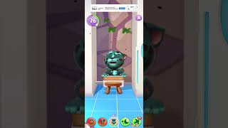 My Talking Tom Playing Yoga guru🧘🧘🧘🧘#shorts #youtubeshorts#talkingtom #tom2 #funnyshorts #shortvideo screenshot 3