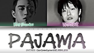 Raf Sandou (라프산두) - “PAJAMA (Feat. WOODZ (우즈)) (Prod. by ZICO, Crush)” Lyrics 가사 [日本語字幕] [SMTM12]