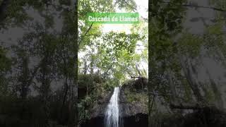 Cascada de Llames, en la ruta de Carlos V Tazones - Villaviciosa. ASTURIAS