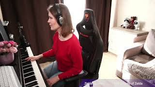 🎼🎹🎞️✂️ Zelda Lullaby (The Legend Of Zelda) [Pianistka Katrine] (Melodies From Streams)