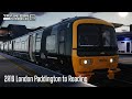2R19 London Paddington - Reading - Great Western Express  - Class 166 - Train Sim World 2