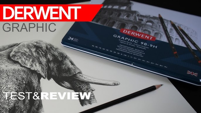 Derwent Drawing Pencil Review & Demo 