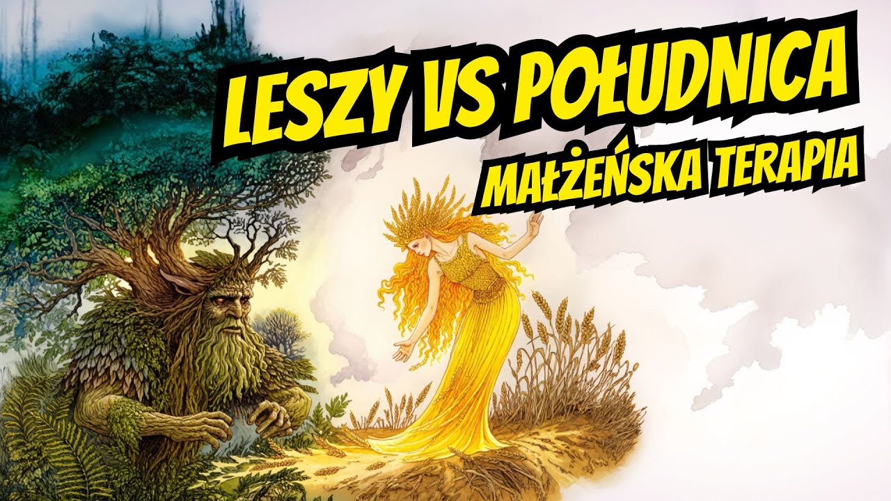 Gdy Demony się Kłócą: Słowiańska Legenda o Leszym i Południcy