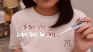 ASMR Việt Nam | Cậu sốt rồi, cứ để mình chăm 🤒 Taking care of you when you're sick (Roleplay, PA)
