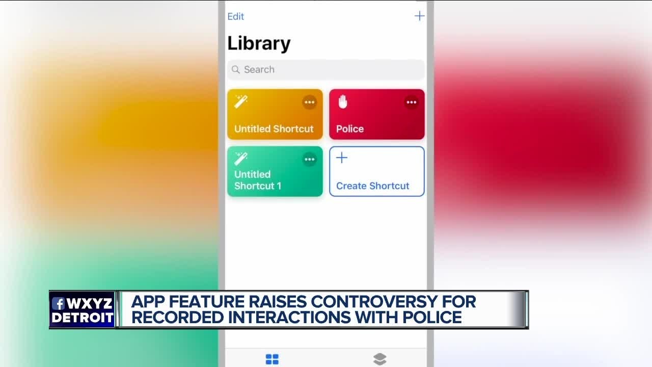 New app uses voice command to record interactions with police