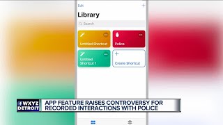 New app uses voice command to record interactions with police screenshot 4