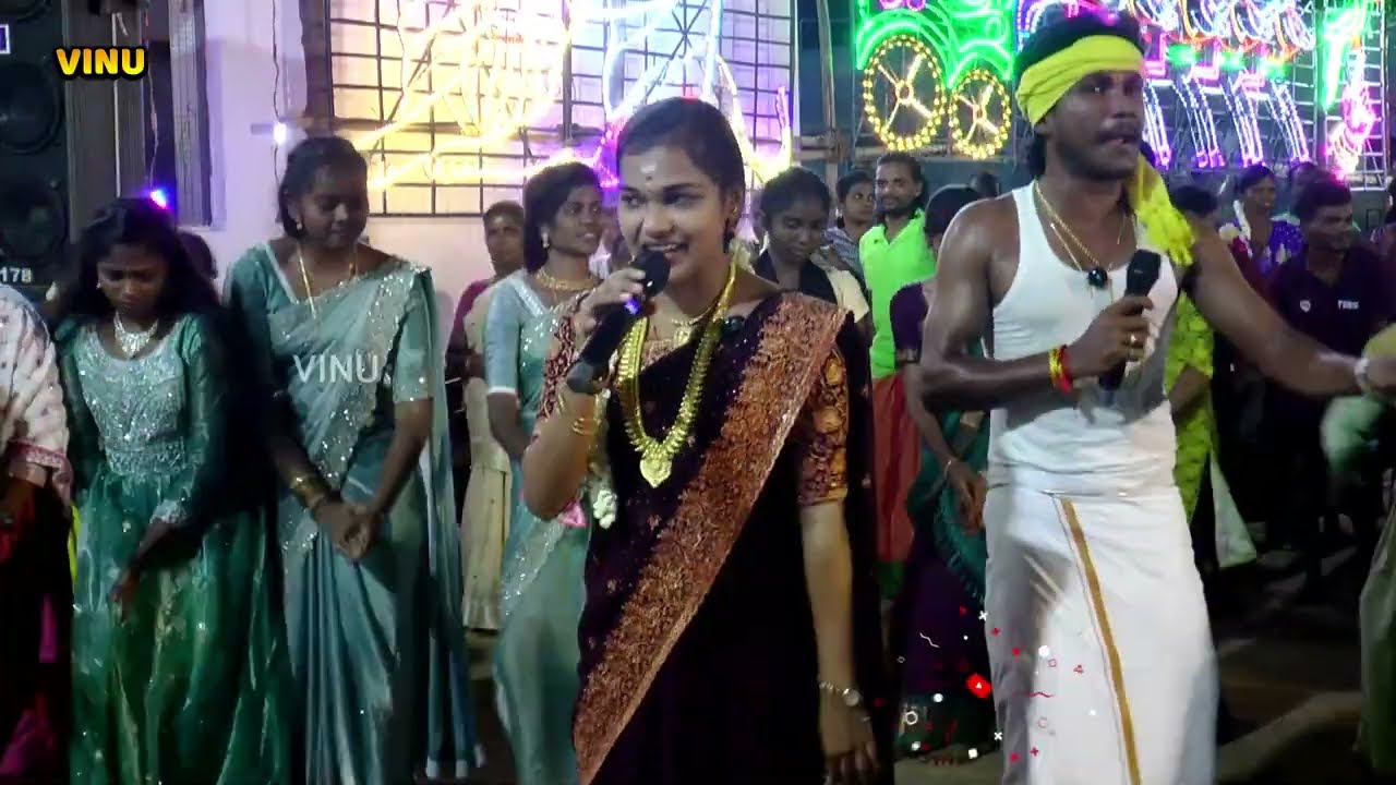 💥அனைவரையும்  ரசிக்க வைத்த 💚சத்யா செல்வின் கலக்கலான கும்மி பாட்டு #vinu