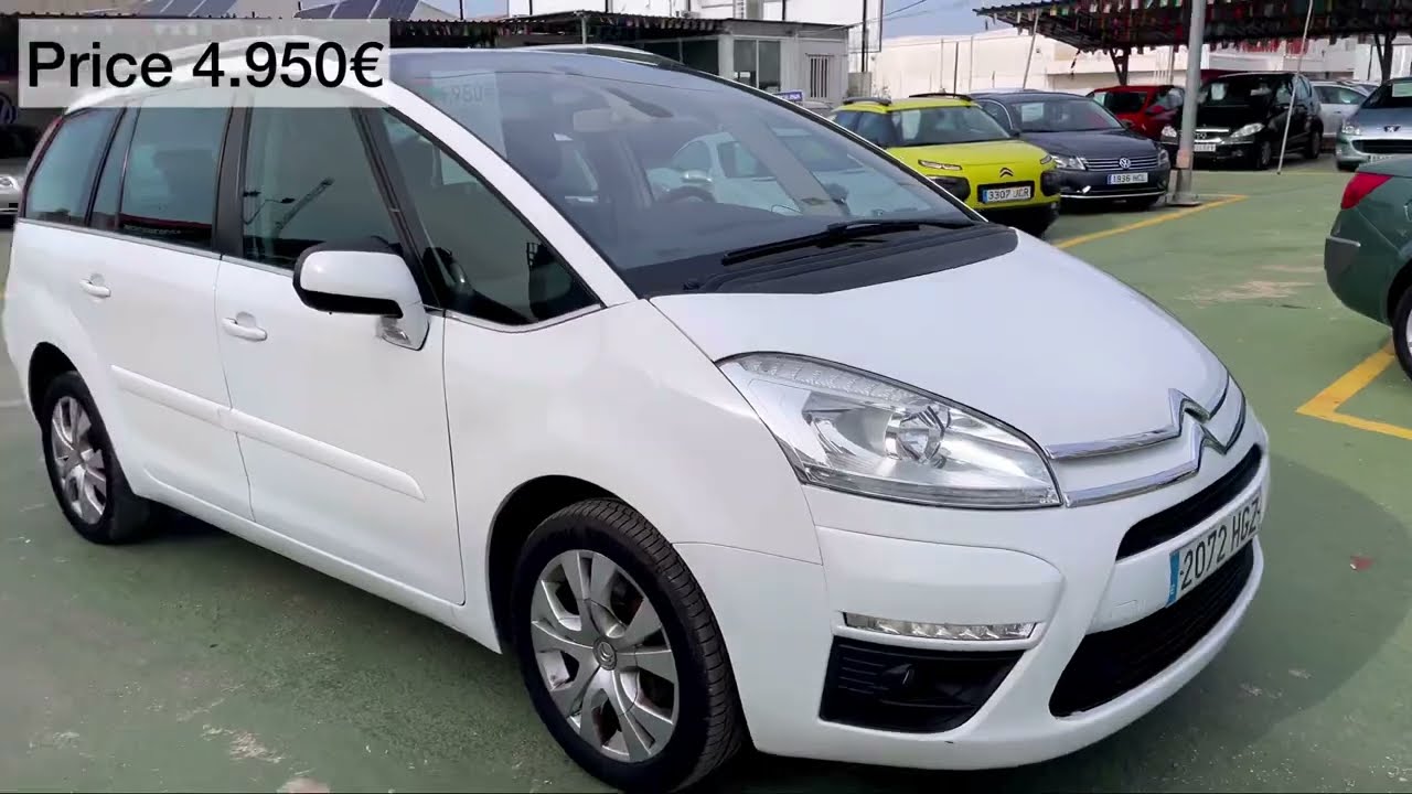 CITROEN C4 PICASSO / CAR SALE TORREVIEJA / Продажа автомобилей в Торревьехе 