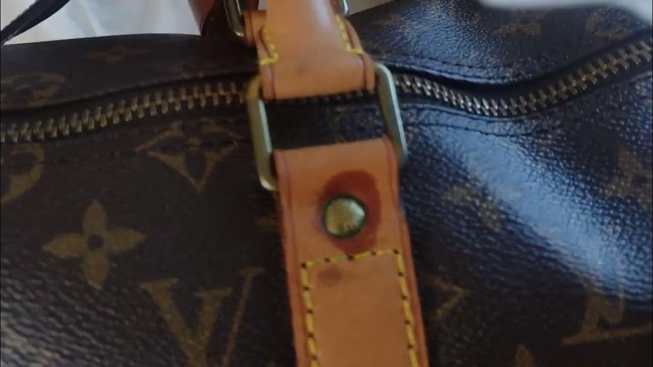 HOW TO CLEAN THE RIVETS ON LOUIS VUITTON BAG 