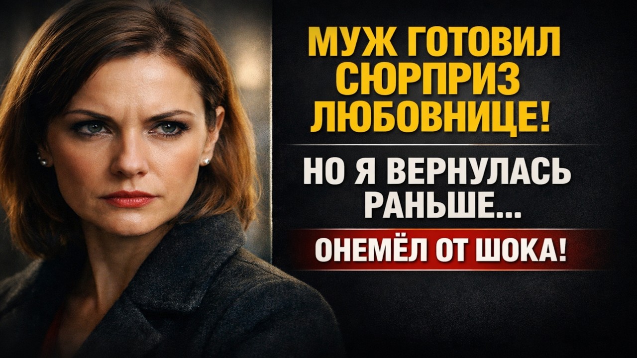 Муж готовил сюрприз для любовницы, пока я была в командировке. Но я вернулась раньше.