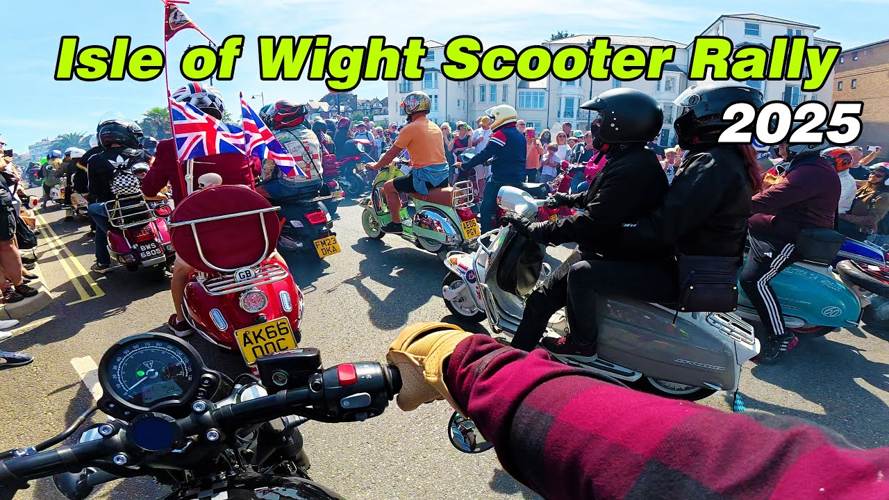 Isle of Wight Scooter Rally and Rideout 2025